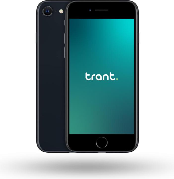 Trant.ch iPhone SE 3 (64 GB, Midnight, 12 Mpx, SIM + eSIM, A / Like new)
