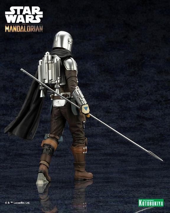 Produktbild Kotobukiya Star Wars The Mandalorian statuette PVC ARTFX 1/10 Mandalorian & Grogu with Beskar Staff 18 cm