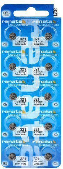 Produktbild Renata 321 / SR616SW (10 Stk., V321, 14.50 mAh)