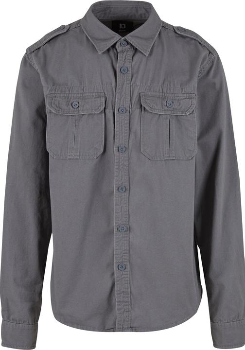 Produktbild Brandit Vintage Langarm-Shirt Grösse XL Farbe Holzkohle (XL)
