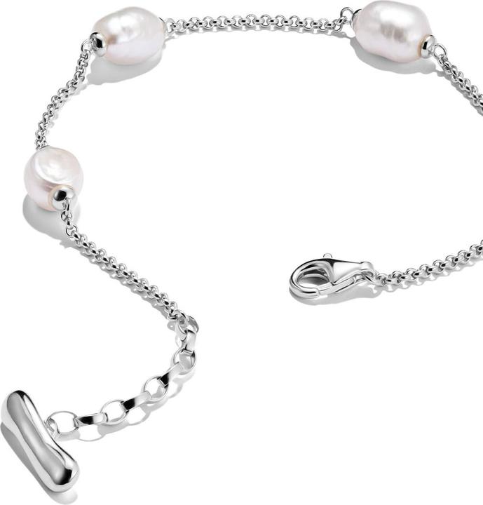 Produktbild Thomas Sabo Armband mit Perlen Natural Beauty Silber (19 cm, Silber 925)