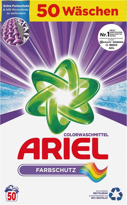 Produktbild Ariel Color (50 Waschgänge, Pulver)