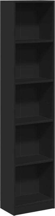 Immagine prodotto VidaXL Bücherregal Standregal Büroregal Aktenregal Aufbewahrungsregal Schwarz (40 x 24 x 176 cm)
