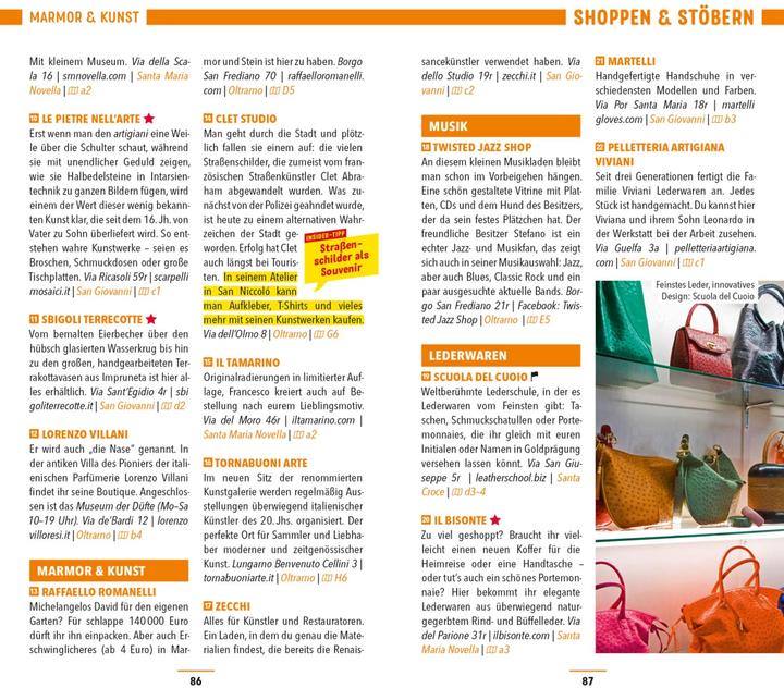 Produktbild Reiseführer Florenz (Deutsch, Stephanie K.J. Matthias, Stefanie Elisabeth Spieler, Caterina Romig Ciccarelli, 2023)