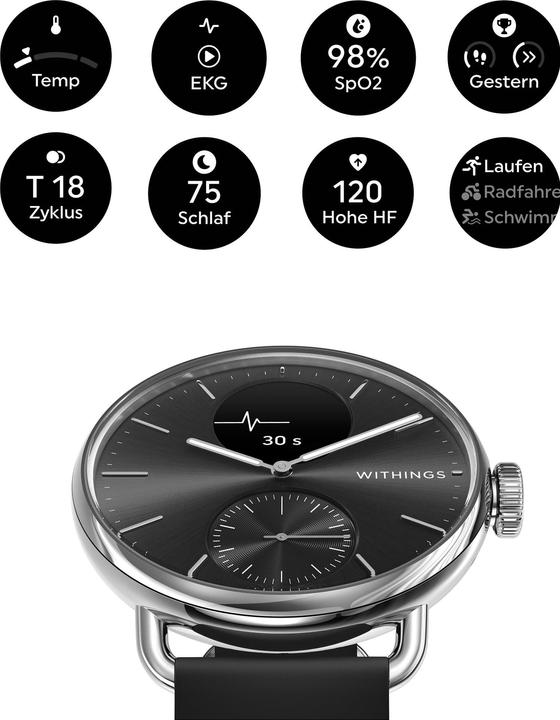 Produktbild Withings ScanWatch 2 (38 mm)