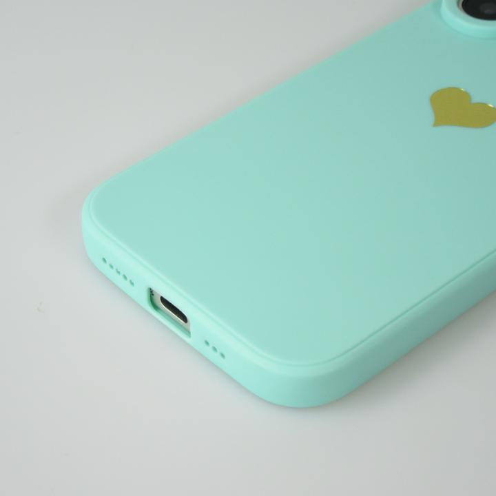 Immagine prodotto PhoneLook Tappetino in silicone Cuore Oro Turchese (Apple iPhone 16 Plus)