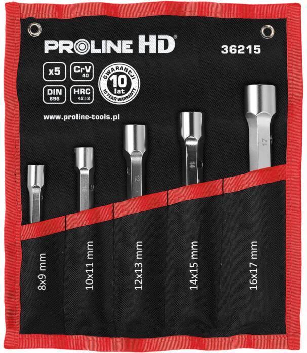 Proline Pro-Line double hexagon wrench set 8-17mm 5-pcs (36215)