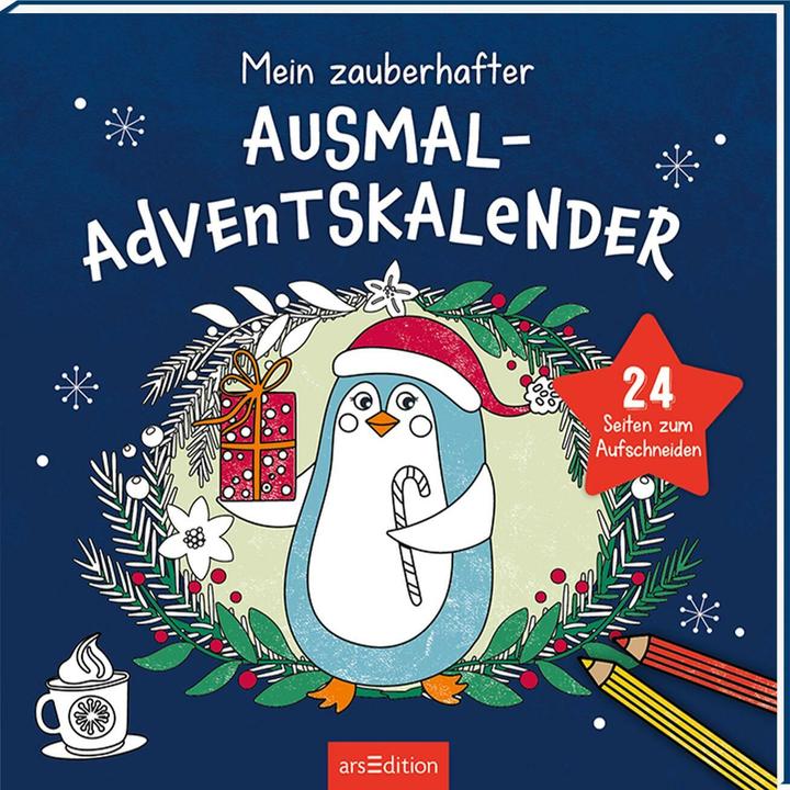 Image du produit Mon calendrier de l'Avent magique à colorier
