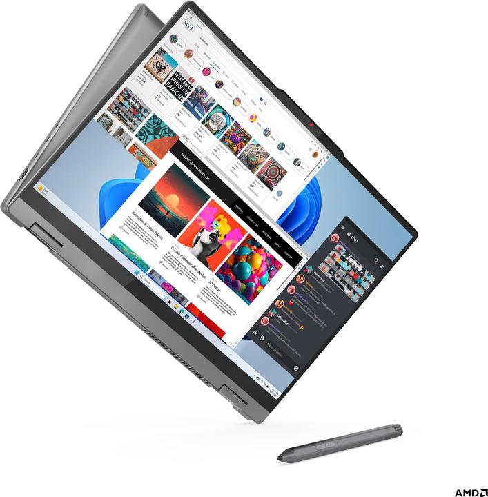Image du produit Lenovo IdeaPad 5 2-in-1 (16", AMD Ryzen 7 8845HS, 16 Go, 1000 Go, DE)