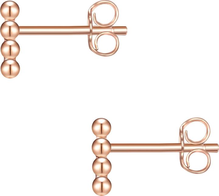 Actual product image Glanzstücke München Ladies Cross Sterling Silver Rose Gold - 31330 (Sterling Silver)