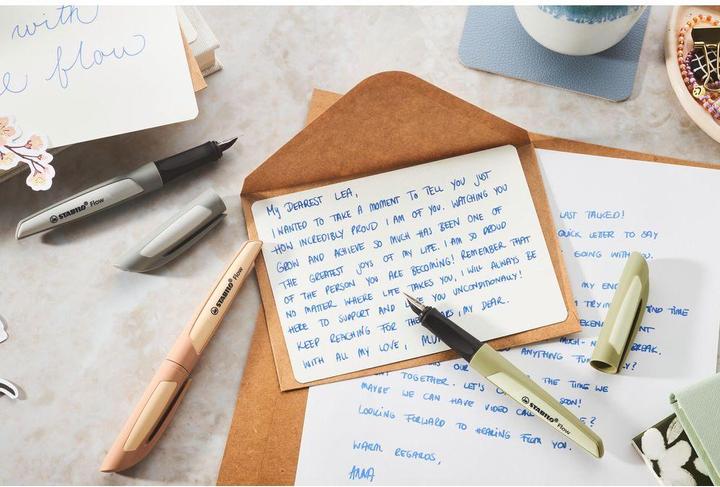 Actual product image STABILO Flow fountain pen monochrome (Grey, 1 x)
