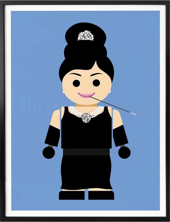 Immagine prodotto Trenddeko Giocattolo di Audrey Hepburn (40 x 50 cm)