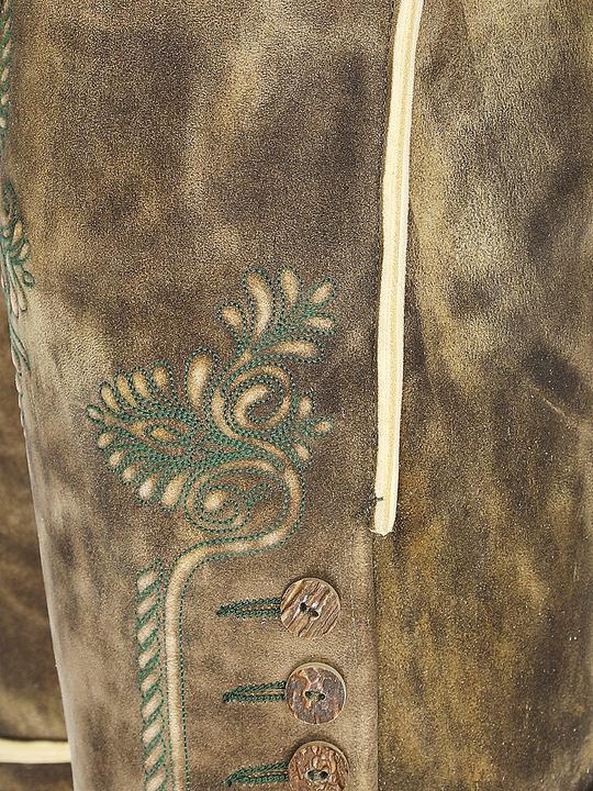 Actual product image Beckert Leather trousers ST.JOHANN (48)