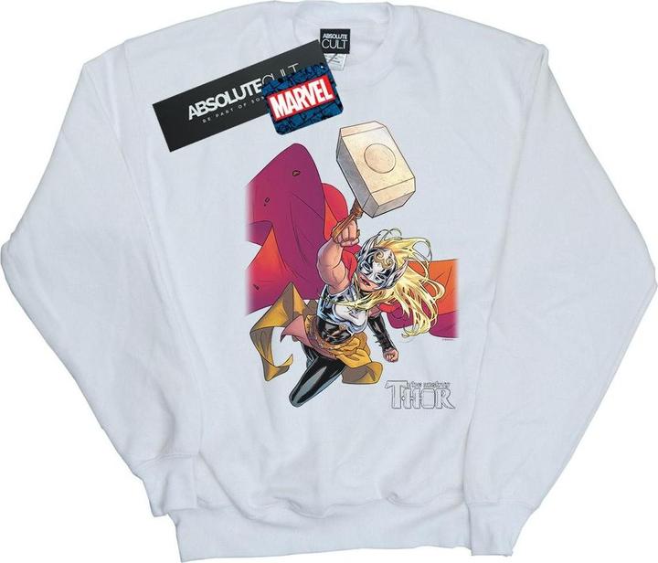 Actual product image Mens The Mighty Thor Mjolnir Sweatshirt (L)