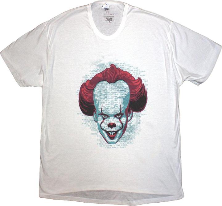 Actual product image Universal Textiles Unisex Adult Come Home Pennywise T-Shirt (S)