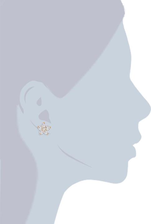 Image du produit Rafaela Donata Femme fleur argent sterling zirconium or rose - 4076 (Argent Sterling)