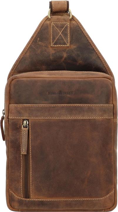 Produktbild Greenburry Vintage Umhängetasche Leder 41 cm