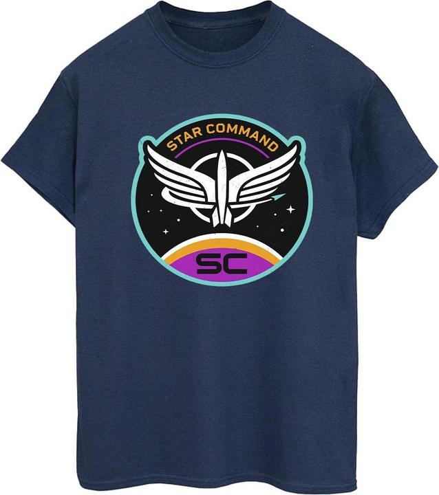 Immagine prodotto Disney Lightyear Star Command Circle Maglietta Ampia Donna (S)