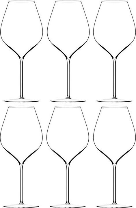 Actual product image Lehmann A. Lallement N1 Red wine glass 77cl mouth blown (77 cl, 6 Glasses, Red wine glasses)