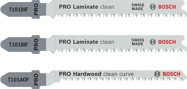 Valori nutrizionali e ingredienti Bosch Professional Zubehör Set per laminato PRO, gambo a T, 3 pezzi.