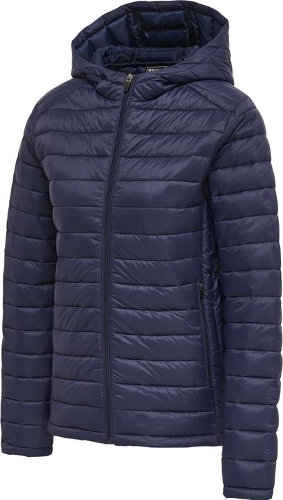 hummel Red Quilted Hood Jacket Woman