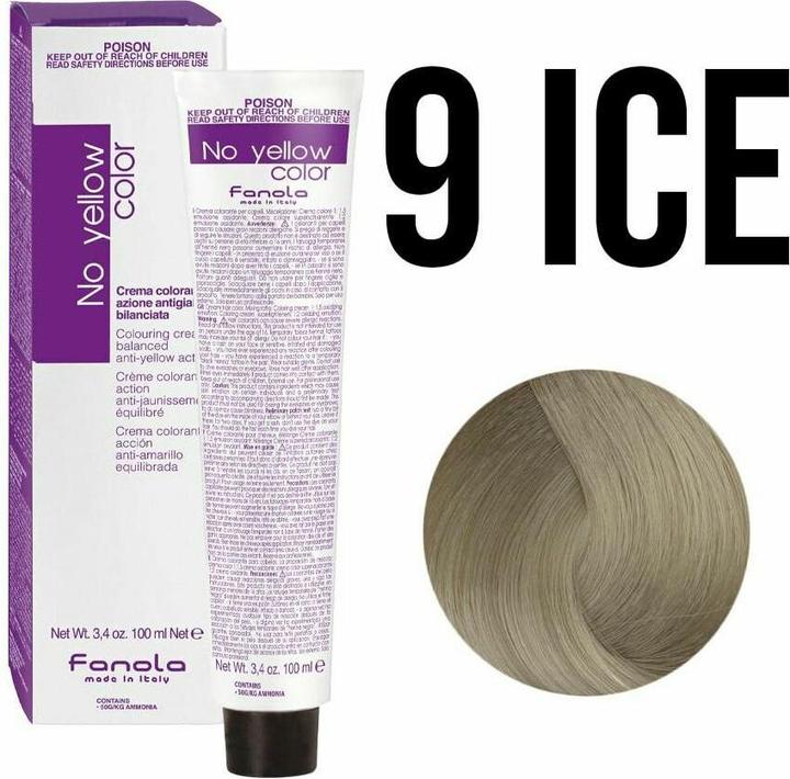 Produktbild Fanola 9 Ice Blonde 100 ml (Blond)