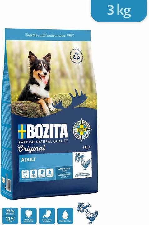 Immagine prodotto Bozita Dog Original Adult senza frumento (Adulto, 1 pz., 3000 g)