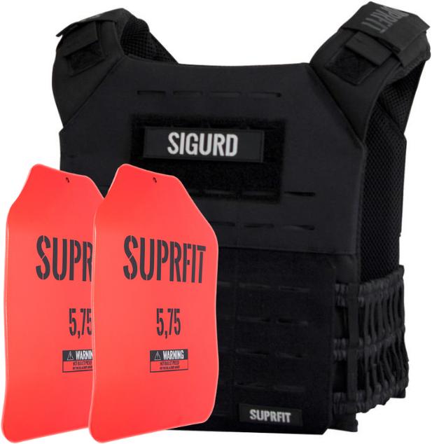 Suprfit Sigurd 3D Weight Vest (2 x 2.6 kg)