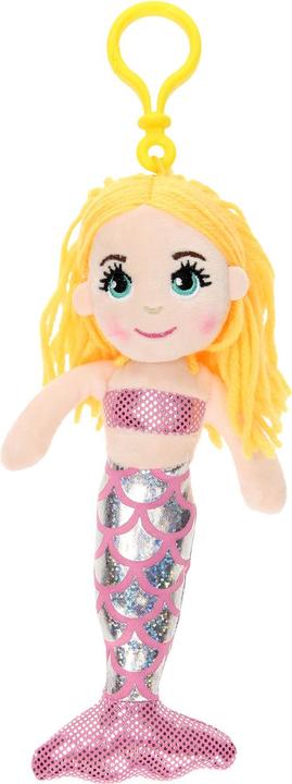 Actual product image Keychain rag doll mermaid, 21 cm