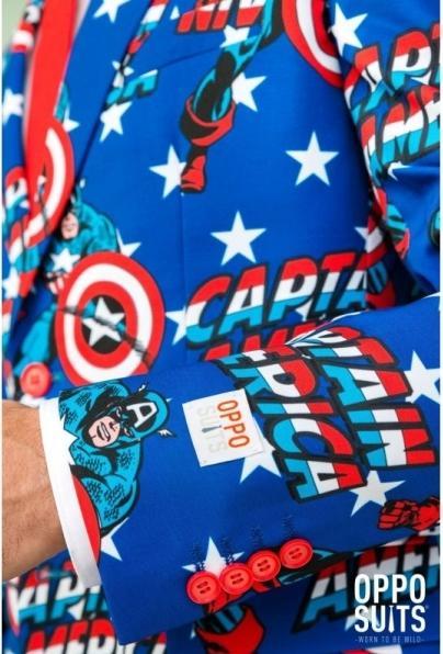 Actual product image OppoSuits Captain America (54)