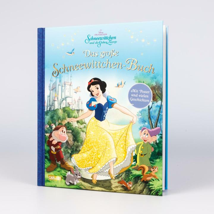 Actual product image Das grosse Schneewittchen-Buch - mit beigelegtem Poster (German, Walt Disney, 2025)
