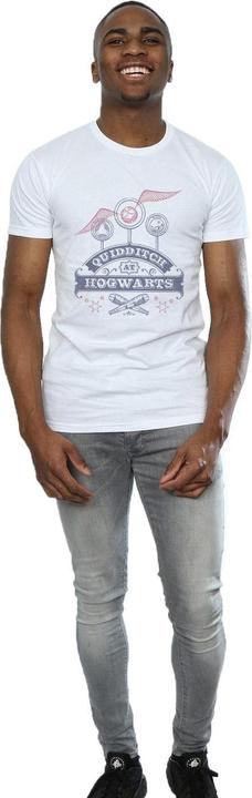 Actual product image Mens Quidditch At Hogwarts T-Shirt (S)