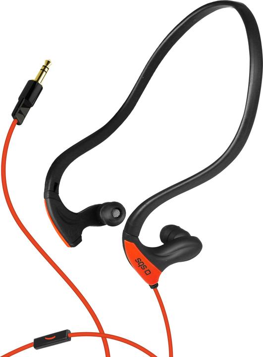 Image du produit SBS Oreillette stéréo filaire Runway Pro Sport, jack 3,5 mm avec microphone et bouton de réponse (Filaire)