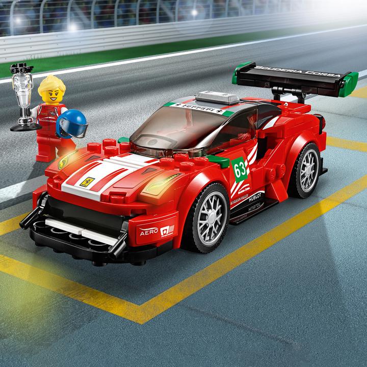 Image du produit LEGO Ferrari 488 GT3 Scuderia Corsa (75886, LEGO Speed Champions)