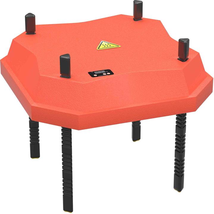 Fudajo Panneau chauffant pour élevage de 15-20 poussins Plaque 25x25cm 30W avec thermostat (30 W)