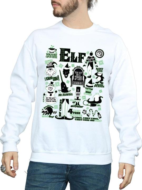 Image du produit Elf - Sweat INFOGRAPHIC POSTER - Homme (L)