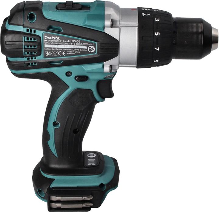 Produktbild Makita DHP 458 F1 Akku Schlagbohrschrauber 18 V 91 Nm + 1x Akku 3,0 Ah - ohne Ladegerät (Akkubetrieb)