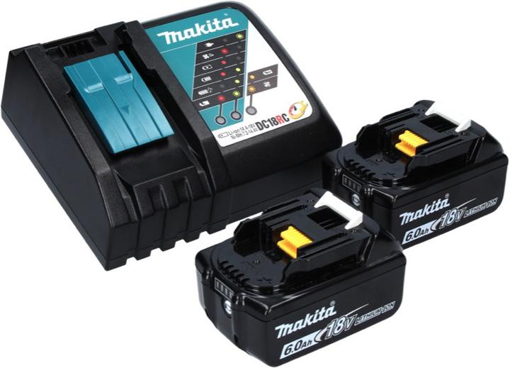 Actual product image Makita DPB 183 RG Battery band saw 18 V 66 mm Brushless + 2x battery 6.0 Ah + charger