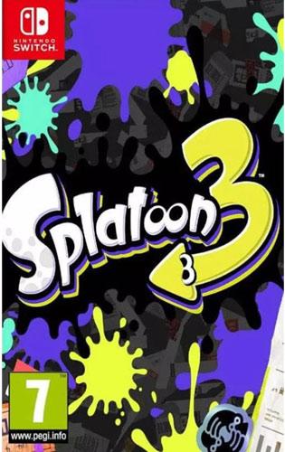 Actual product image Nintendo Splatoon 3 (Switch, Multilingual)