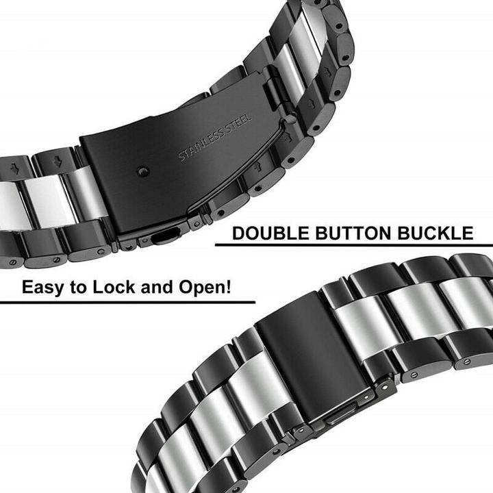 Produktbild Strap-it Stahlarmband (22 mm, Edelstahl)