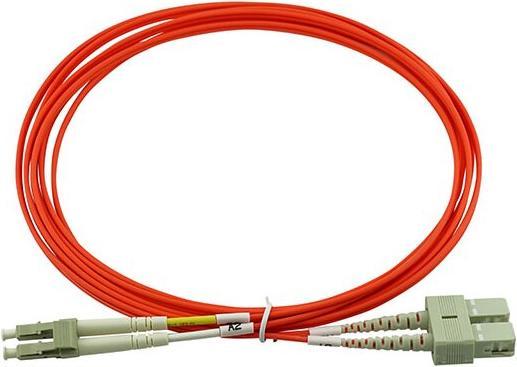 Produktbild BlueOptics Cisco CAB-MMF-SC-LC-50 kompatibles LC-SC Multimode OM1 Patchkabel 50 Meter (CAT6, 50 m)