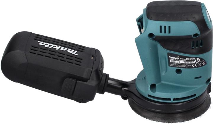 Image du produit Makita DBO 180 F1 Ponceuse excentrique sans fil 18 V 125 mm + 1x batterie 3,0 Ah - sans chargeur (Ponceuse excentrique)