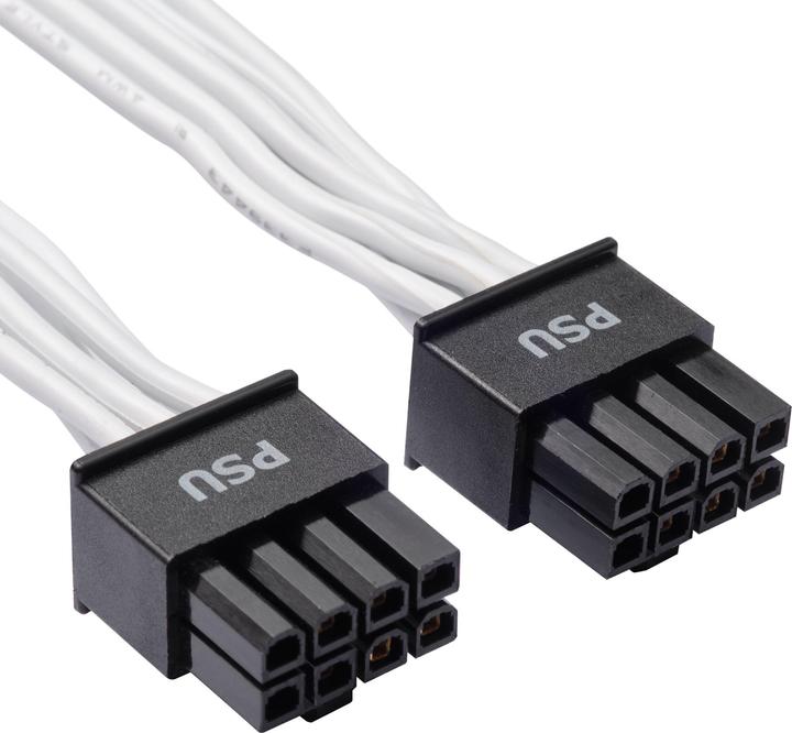 Actual product image Phanteks 2x 8-pin PCIe to 12VHPWR PCIe 5.0 adapter - white