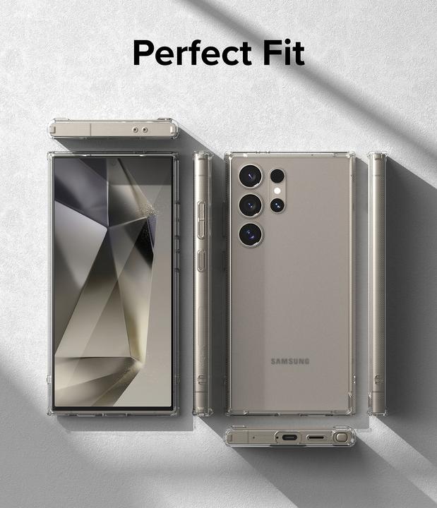 Produktbild Ringke Case for Galaxy S24 Ultra FUSION MATTE CLEAR (Samsung Galaxy S24 Ultra)