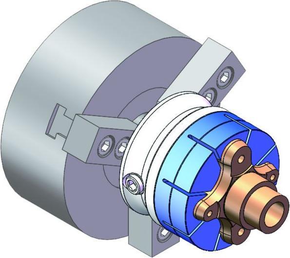 Produktbild Kipp Spannzange mechanisch Aussenspannung (65 mm)