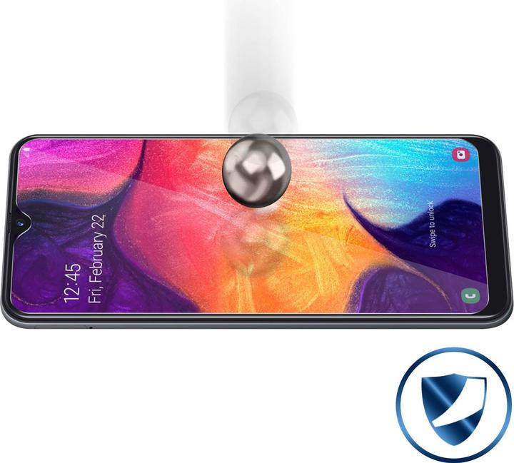 Produktbild Avizar Kristallklare Folie, Glas-Displayschutz (2 Stück, Samsung Galaxy A30s)