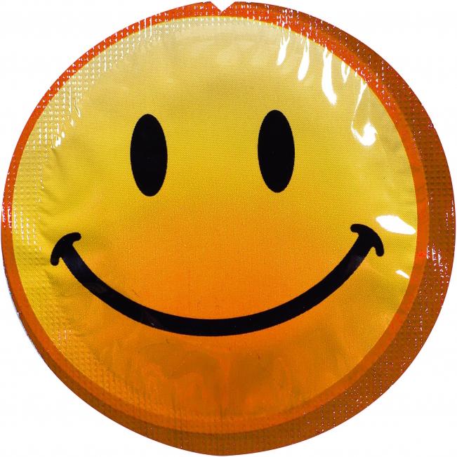 Actual product image Pipedream Smiley Face Regular (100 pcs.)