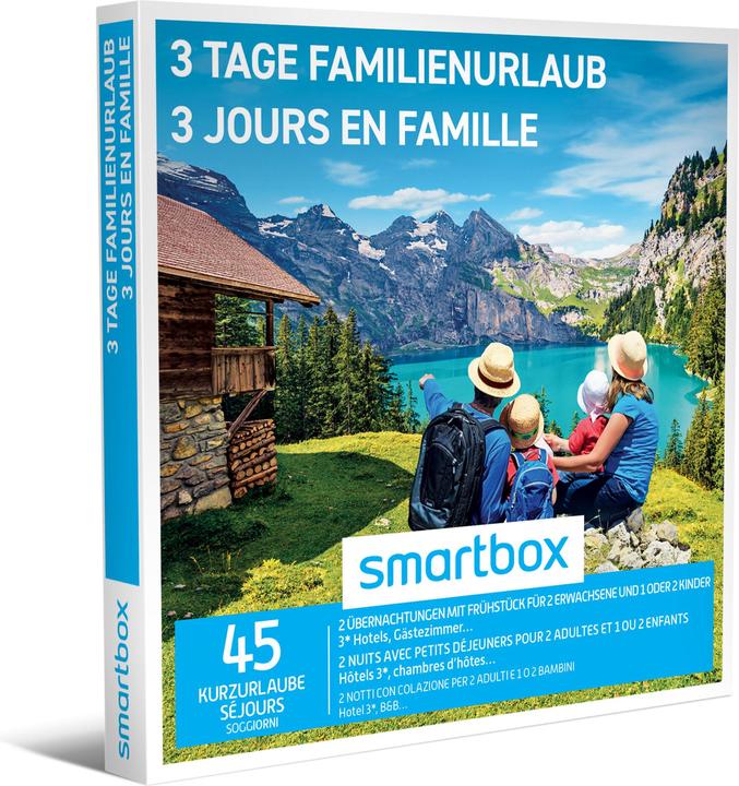 Image du produit Smartbox 3 jours en famille (4 pers.)