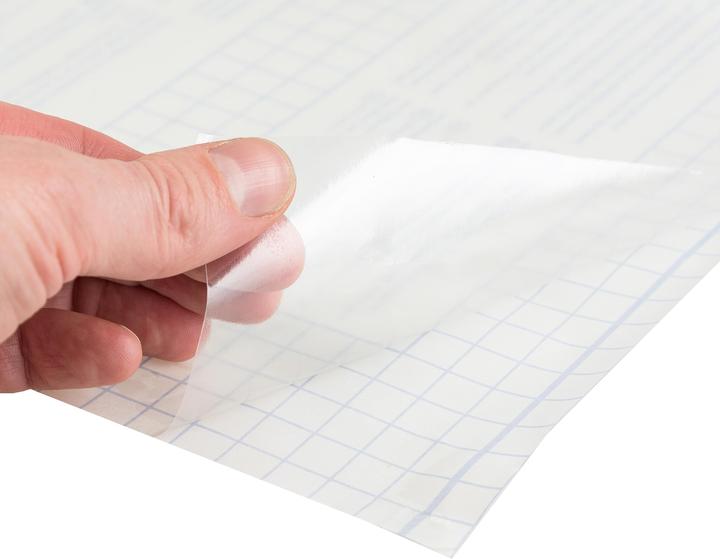 Actual product image Idena Book foil 3m x 40cm transparent,self-adhesive (1 Piece)