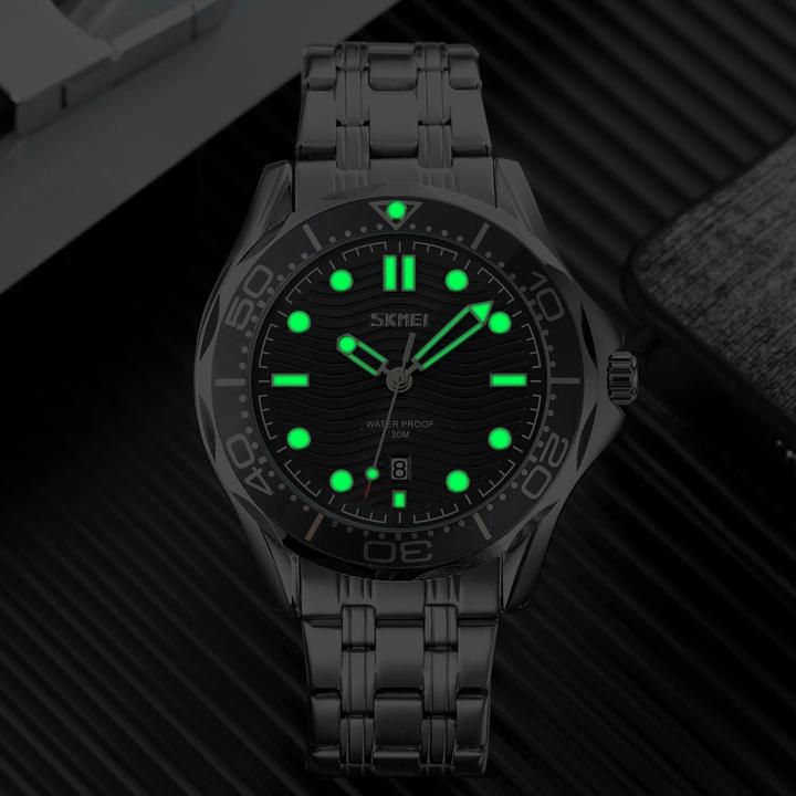Produktbild Skmei 9276SISIBK Herrenuhr + BOX